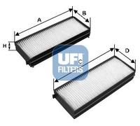 UFI 5314200 - Filtro, Aria abitacolo