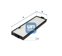 UFI 5324400 - Filtro, Aria abitacolo