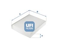 UFI 5327600 - Filtro, Aria abitacolo