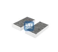 UFI Filters, Filtro Abitacolo ai Carboni Attivi 54.279.00, Filtro Abitacolo per Ricambio, Adatto a Auto, Applicabile su Diversi Modelli di BMW e Mini