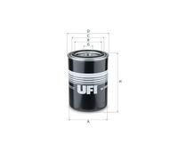 Filtro idraulico sterzante 82.132.00 UFI