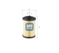 Filtro idraulico sterzante 83.038.00 UFI