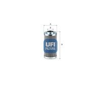 Filtro idraulico UFI 85.153.00