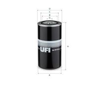 UFI 86.013.00 Filtro olio