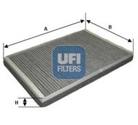 Filtro abitacolo Filtro al carbone attivo 54.169.00 UFI per PEUGEOT 406