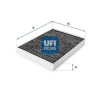 Filtro, Aria abitacolo - UFI 54.148.00
