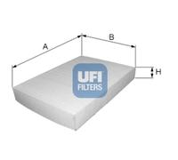 Filtro abitacolo Filtro particellare 53.111.00 UFI per KIA SORENTO II