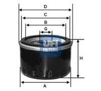 Ufi Filtro Olio Suzuki 23.210.00
