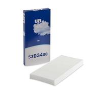 UFI Filters, Filtro Abitacolo Antipolline 53.034.00, Filtro Abitacolo per Ricambio, Adatto a Auto, Applicabile su Diversi Modelli di Ford Focus, Tourneo e Transit