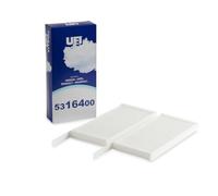 UFI Filters, Filtro Abitacolo Antipolline 53.164.00, Filtro Abitacolo per Ricambio, Adatto a Furgoni, Applicabile su Diversi Modelli di Mercedes Benz, Nissan, Opel, Renault e Vauxhall