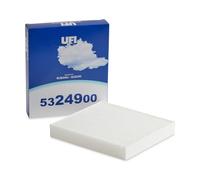 UFI Filters, Filtro Abitacolo Antipolline 53.249.00, Filtro Abitacolo per Ricambio, Adatto a Auto, Applicabile su Diversi Modelli di Subaru Impreza, Suzuki SX4, Vitara