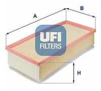 UFI Filters, Filtro Aria 30.330.00, Filtro Aria per Ricambio, Adatto a Auto, App