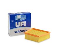 UFI Filters, Filtro Aria 30.A52.00, Filtro Aria per Ricambio, Adatto a Auto, Applicabile su Diversi Modelli Ford EcoSport, Fiesta, KA +, Puma, Tourneo e Transit
