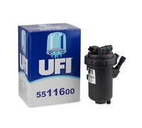 UFI Filters, Filtro Gasolio 55.116.00, Filtro Carburante per Ricambio, Adatto ad Auto, Applicabile su Diversi Modelli Opel Agila, Combo, Meriva, Subaru Justy, Suzuki Ignis, Splash, Swift, Vauxhall
