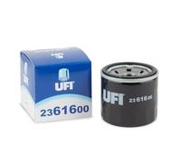 UFI Filters, Filtro Olio 23.616.00, Filtro Olio per Ricambio, Adatto a Auto, Applicabile su Diversi Modelli Mazda CX-3, CX-5, MX-5, Mazda2 e Mazda3