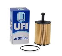 UFI Filters, Filtro Olio 25.023.00, Filtro Olio per Ricambio, Adatto a Auto, Applicabile su Diversi Modelli Audi, Ford, Jeep, Mitsubishi, Seat, Skoda e Volkswagen