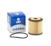 UFI Filters, Filtro Olio 25.035.00, Filtro Olio per Ricambio, Adatto a Auto, Applicabile su Diversi Modelli Smart