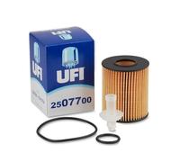UFI Filters, Filtro Olio 25.077.00, Filtro Olio per Ricambio, Adatto a Auto, Applicabile su Diversi Modelli Lexus e Toyota