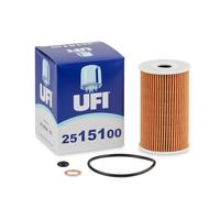 UFI Filters, Filtro Olio 25.151.00, Filtro Olio per Ricambio, Adatto a Auto, Applicabile su Diversi Modelli Hyundai e Kia