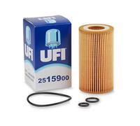 UFI Filters, Filtro Olio 25.159.00, Filtro Olio per Ricambio, Adatto a Auto, Applicabile su Diversi Modelli Dodge, Infiniti, Jeep, Land Rover, Mercedes Benz