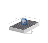 UFI Filtro Abitacolo Filtro Antipolline Adatto Per Tesla Model S 5YJS