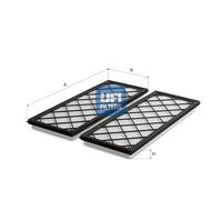 UFI Filtro Abitacolo Inserto Filtro per Tesla Modello Y Ev Performance AWD