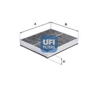 UFI Filtro Antipolline Abitacolo Adatto A per Infiniti QX70 di Fx
