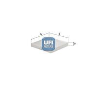 UFI Filtro Antipolline Abitacolo Adatto A per Jeep Wrangler III JK