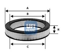 UFI Filtro Aria Inserto Filtro Adatto A per Opel Vectra A 1.8 S 30.978.01