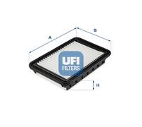 UFI Filtro Aria Inserto Filtro per Kia Picanto 1.0 1.2 Hyundai i10 30.632.00