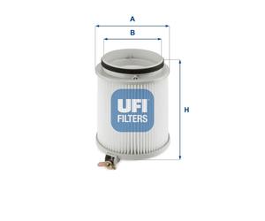 UFI filtro auto Partikelfilter diametro 145 mm altezza 179 mm 53.292.00