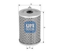 UFI Filtro Carburante Passante Per Lamborghini Espada