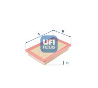 UFI Filtro Dell'Aria Filtro Per Piaggio Porter Pritsche/Fahrgestell Fiat Panda