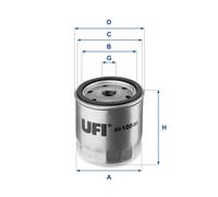 UFI Filtro Olio 23.105.00 Per Citroën 2 CV Dyane 1.1 Talbot Murena 1307-1510 1.4