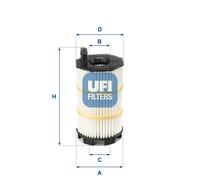 UFI Filtro Olio 25.143.00 Per Audi A5 S5 Quattro RS5 R8 4.2 FSI VW Touareg