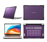 UFinetech Custodia per Huawei MateBook D14 2023 14 Pollici - Cover Protettiva Rigida Rosso, Ultra-Sottile, Antishock, Antigraffio, Design Elegante con Ventilazione, Adatta per Uomini e Donne