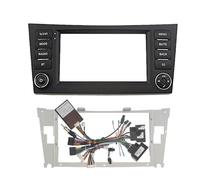 UFITIDU Mascherina Autoradio Cornice Stereo per Benz per CLS W211 W219 S211 C219 E280 2002-2010 Telaio Auto Fascia Adattatore Canbus Box Decoder Radio Dash Kit Pannello