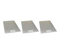Ufixt 3 filtri antigrasso in metallo per cappa da cucina, 265 mm x 359 mm, adatti per AEG, Ariston, Atag, Baumatic, Beko e Belling