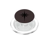 UFO 8 Stelle a punta Declassificate UAP Disclosure Alien Craft PopSockets PopGrip per MagSafe