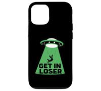 UFO Alien abduction get in loser Custodia per iPhone 12/12 Pro