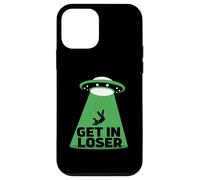 UFO Alien abduction get in loser Custodia per iPhone 12 mini