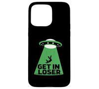 UFO Alien abduction get in loser Custodia per iPhone 15 Pro Max