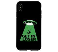 UFO Alien abduction get in loser Custodia per iPhone XS Max