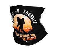 UFO Alien And Bigfoot Moon2 Decorazione Facciale Protezione UV Scaldacollo Multiuso Headwrap per Outdoor Donna Pesca 26X30CM