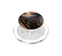UFO Alien Fun Urlando Cat Art Parodia PopSockets PopGrip per MagSafe