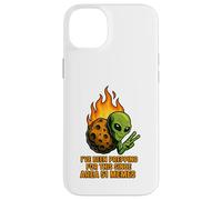 UFO Alien on Asteroid Invasion - per gli amanti dei meme dell'Area 51 Custodia per iPhone 14 Plus