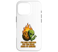 UFO Alien on Asteroid Invasion - per gli amanti dei meme dell'Area 51 Custodia per iPhone 16 Pro