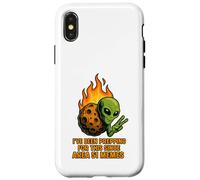 UFO Alien on Asteroid Invasion - per gli amanti dei meme dell'Area 51 Custodia per iPhone X/XS