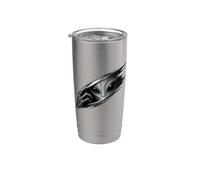 UFO alieno grigio rivela il design di divulgazione extraterrestre Bicchiere termico in acciaio inox doppia parete