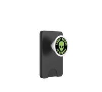 UFO alieno Non credo negli esseri umani PopSockets PopWallet per MagSafe